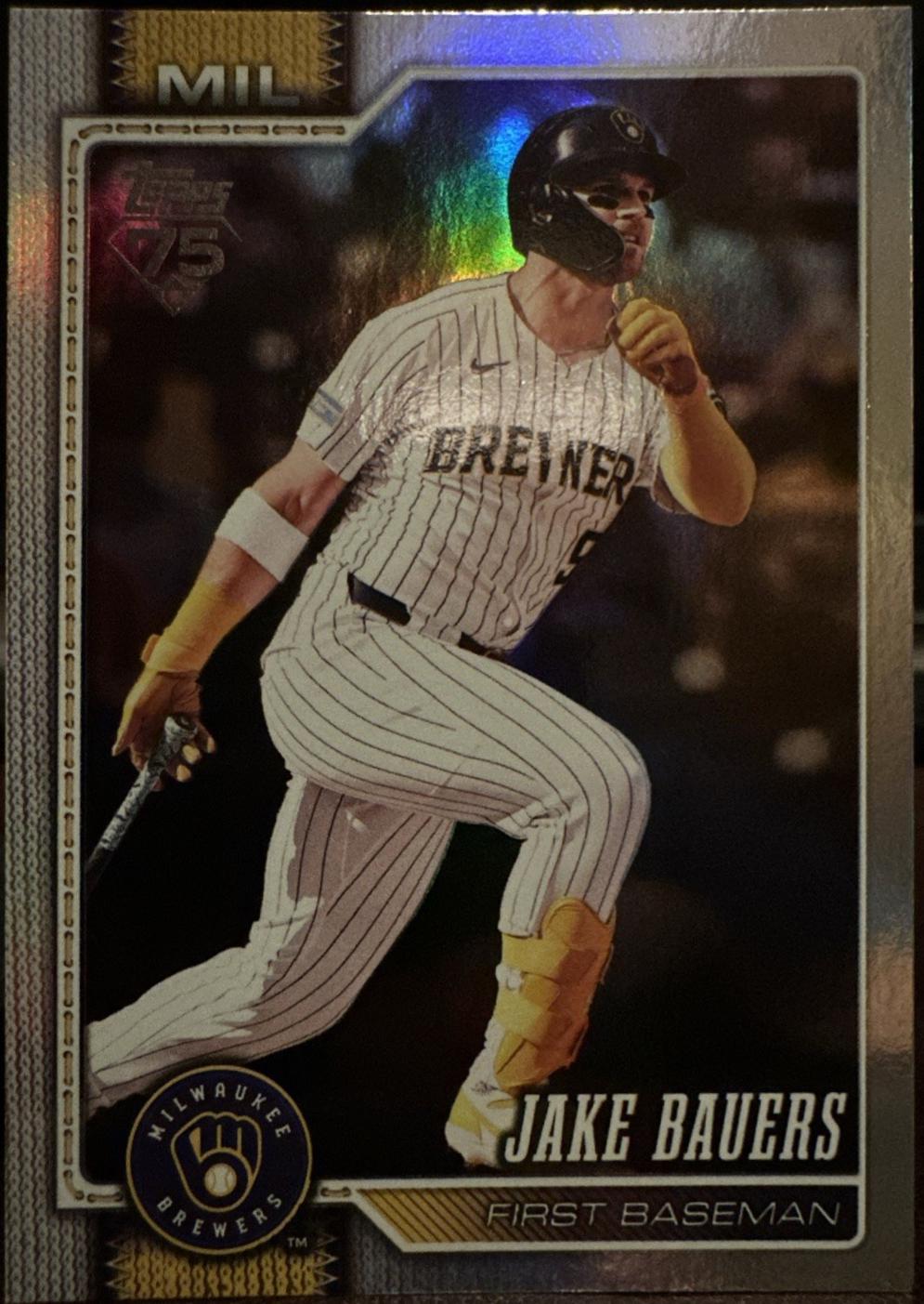 Jake Bauers [Silver Crackle Foil] #604