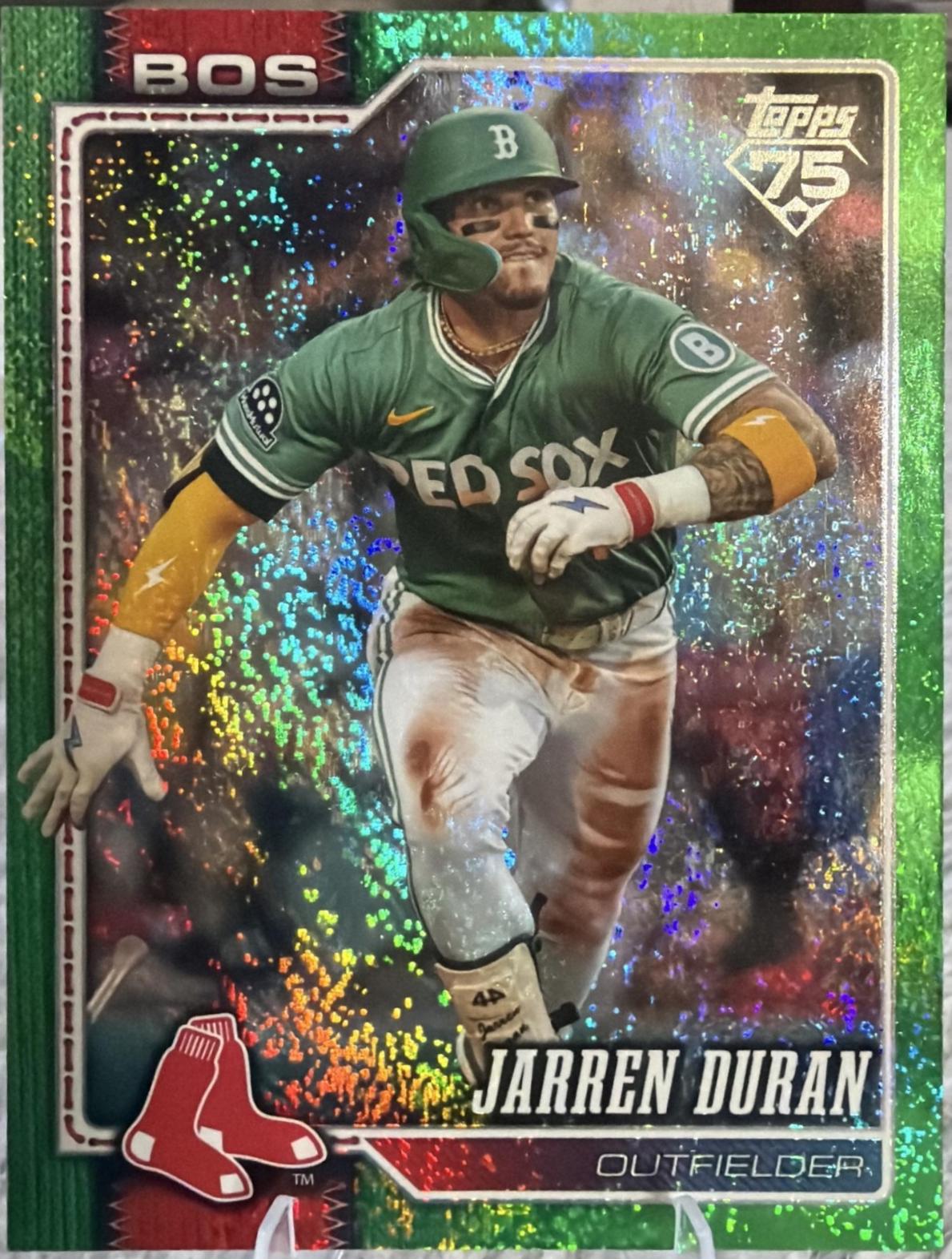Jarren Duran [Holo Foil Green] #560
