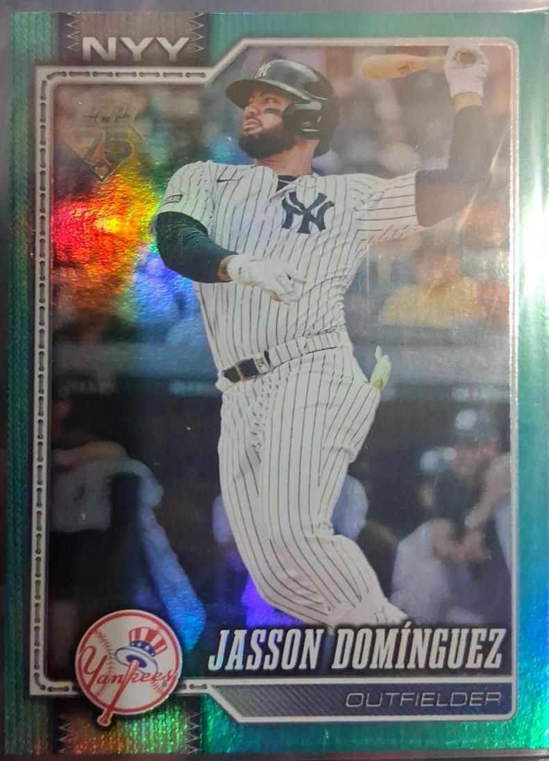 Jasson Dominguez [Aqua Rainbow Foil] #533