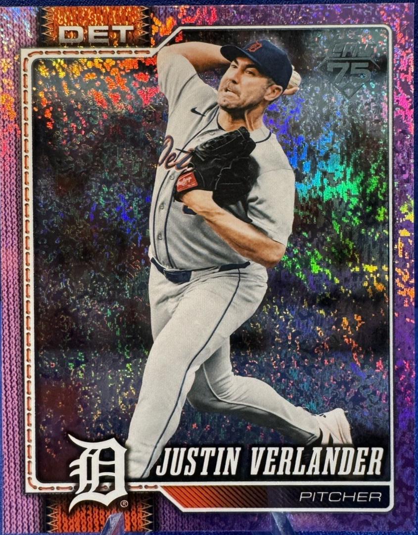 Justin Verlander [Holo Foil Pink] #415