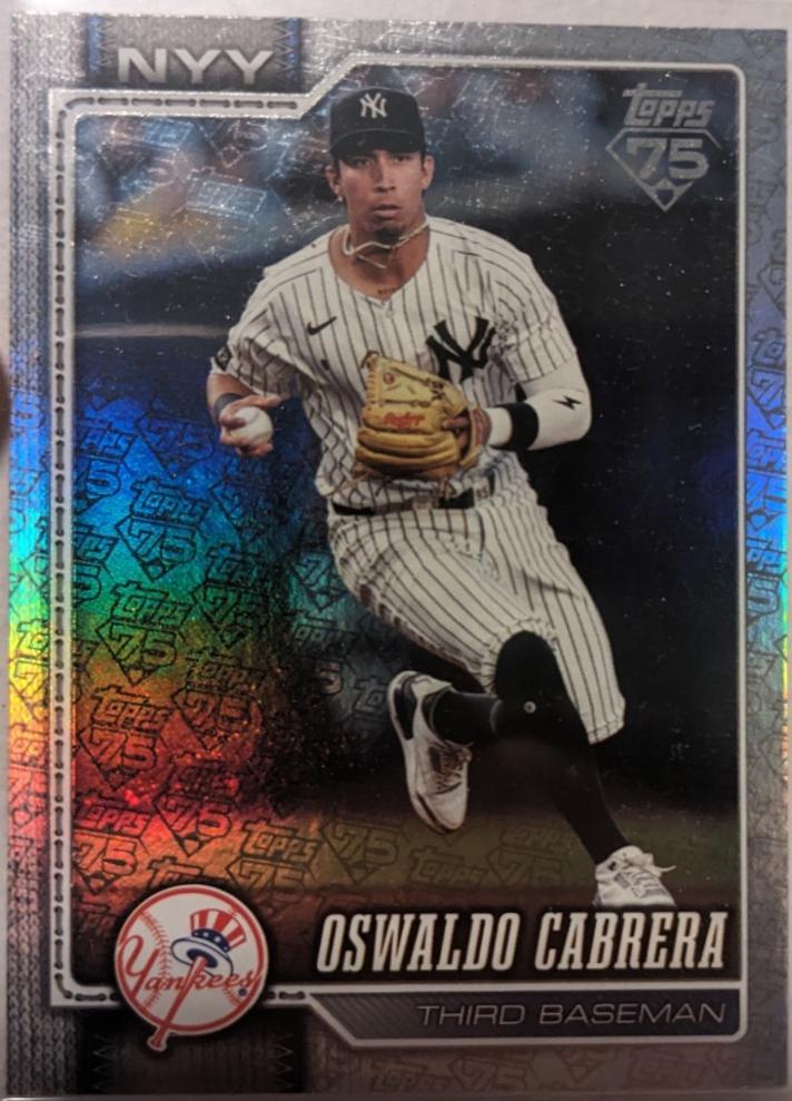 Oswaldo Cabrera [75 Years of Topps] #490