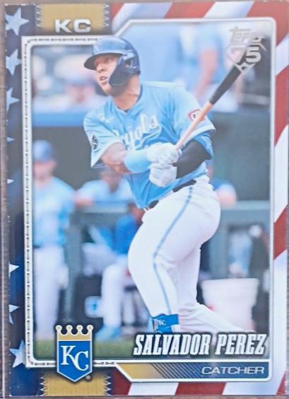 Salvador Perez [Sandglitter Red] #633