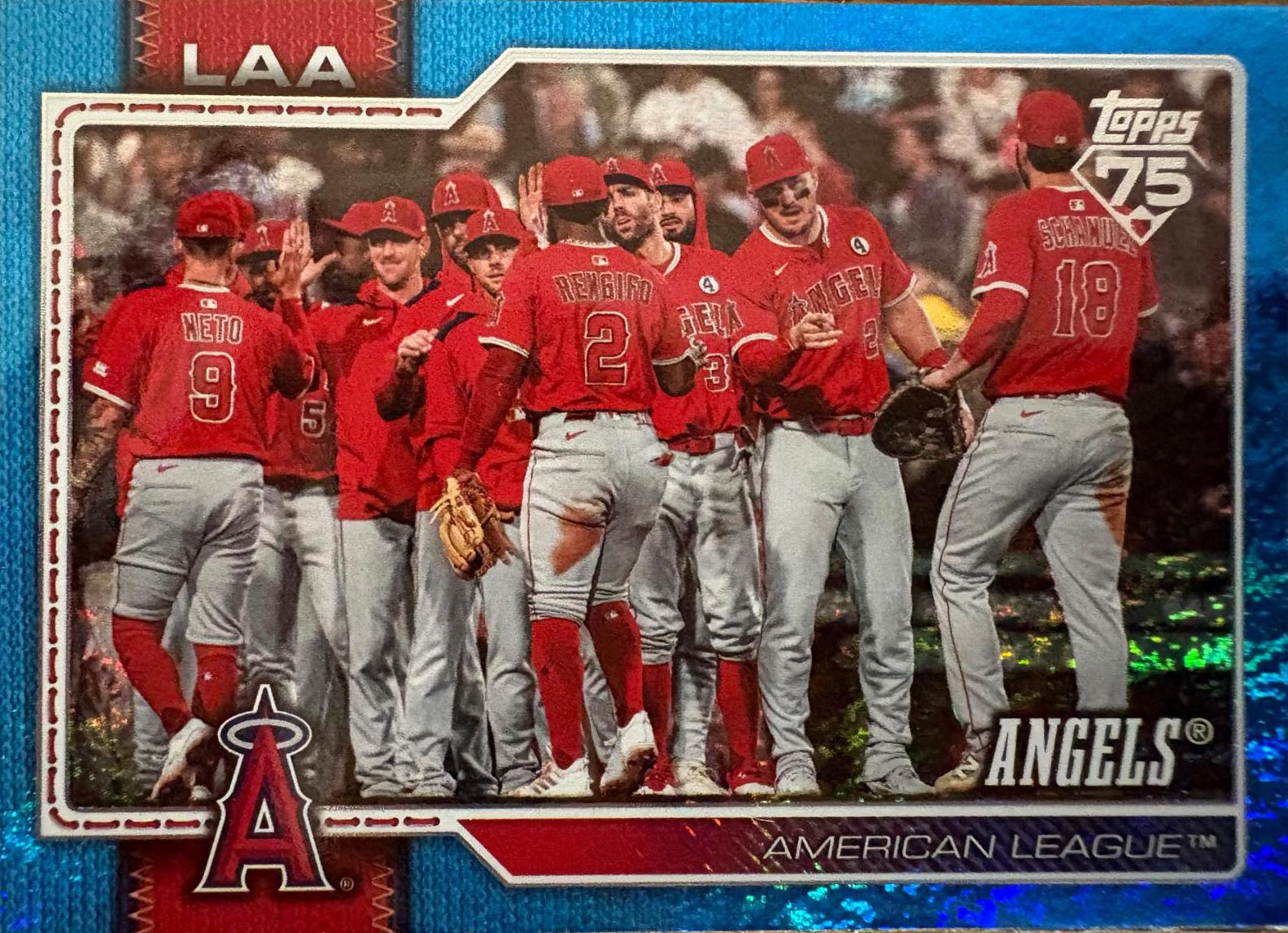 Team Card [Blue Rainbow Foil] #476