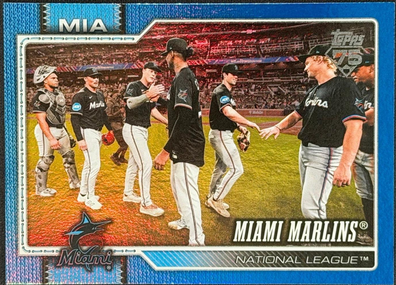 Team Card [Blue Rainbow Foil] #522