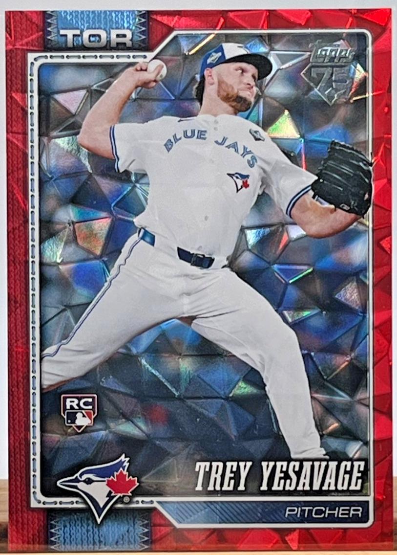Trey Yesavage [Red Diamante Foil] #620