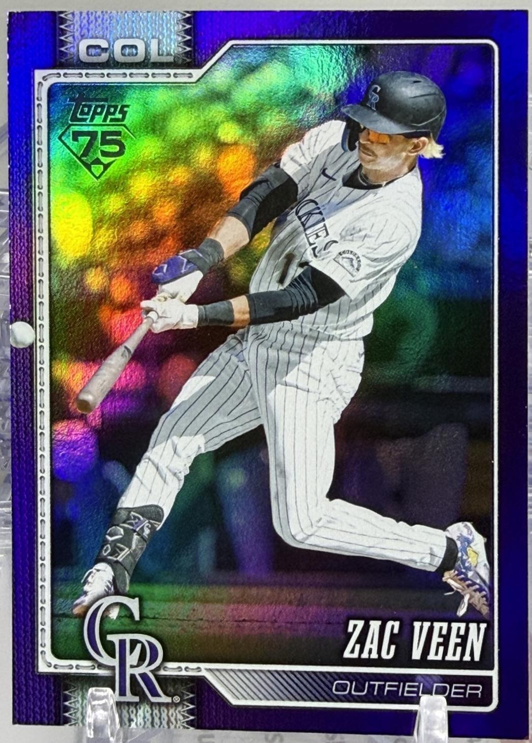 Zac Veen [Holo Foil Purple] #514