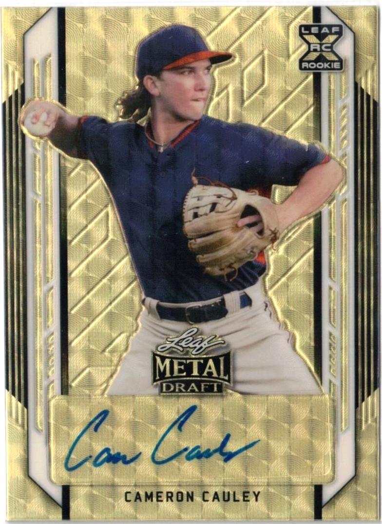 Cameron Cauley [Gold Rainbow] #BA-CC2