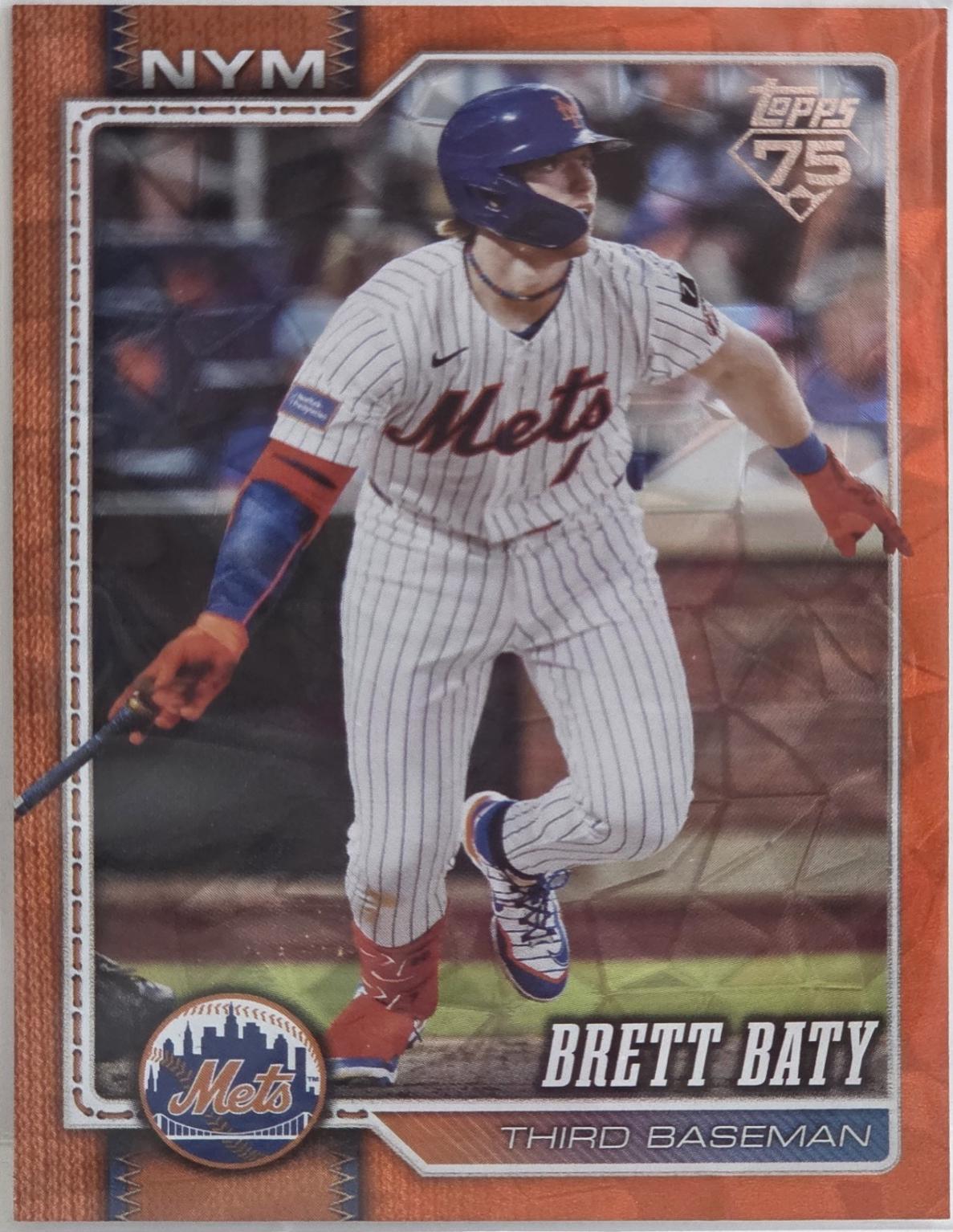 Brett Baty [Orange Diamante] #347