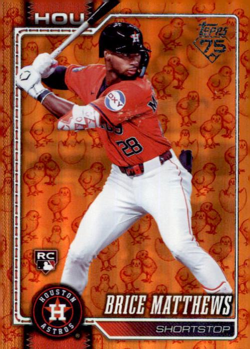 Brice Matthews [Orange Holo] #132