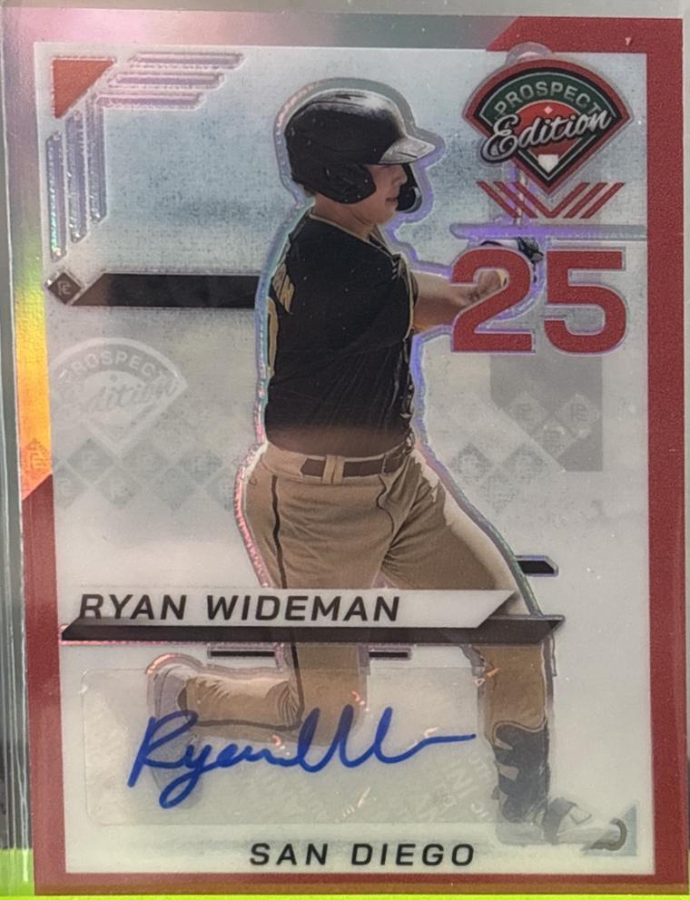 Ryan Wideman [Red Holo Ticket] #5