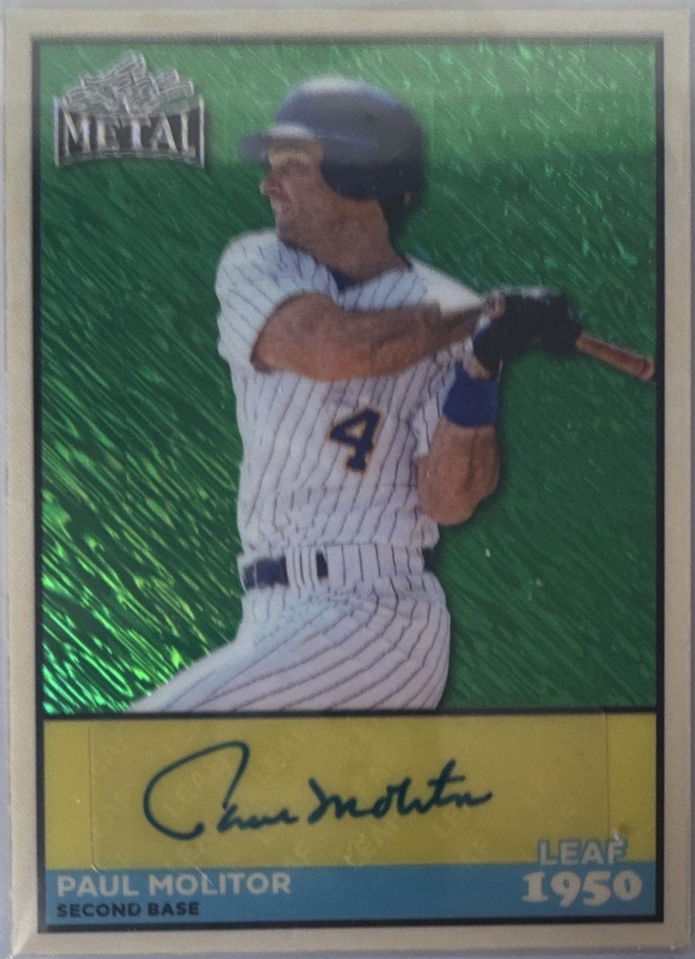 Paul Molitor [Red Flood] #50A-PM1