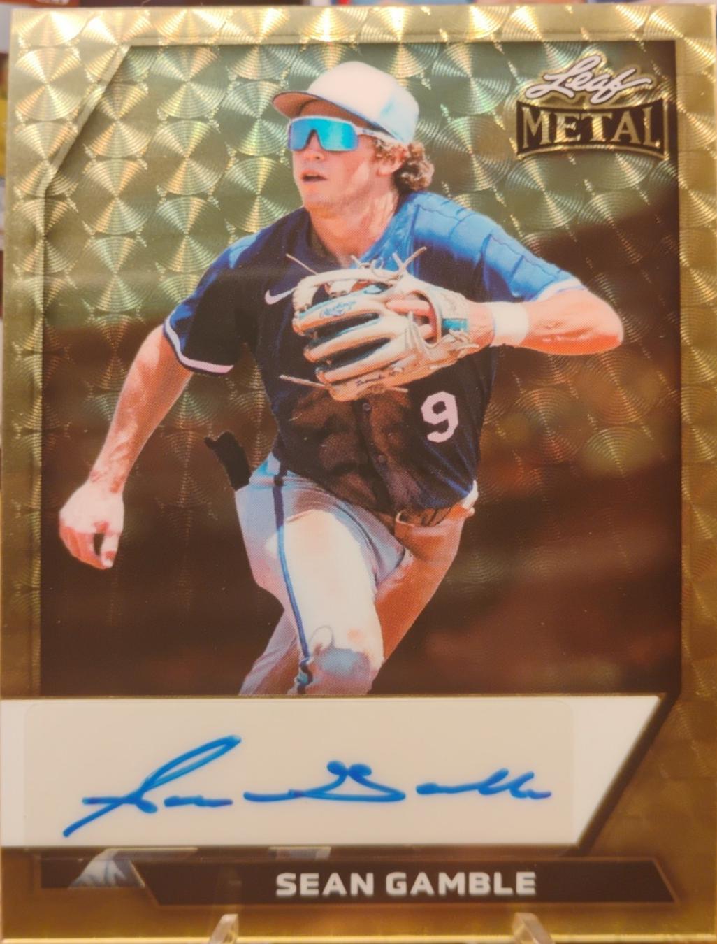 Sean Gamble [Super Prismatic Gold] #BA-SG1