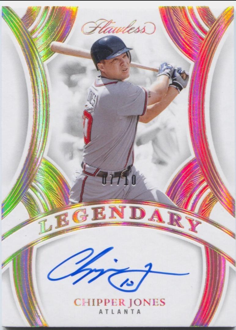 Chipper Jones [Gold] #9