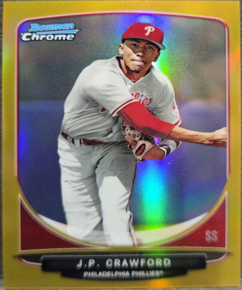 J.P. Crawford [Gold Refractor] #270