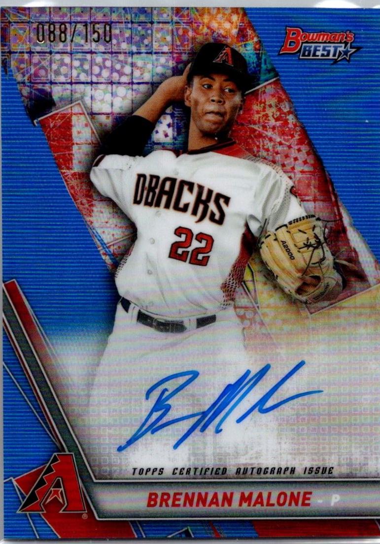 Brennan Malone [Blue Refractor] #B19-BM