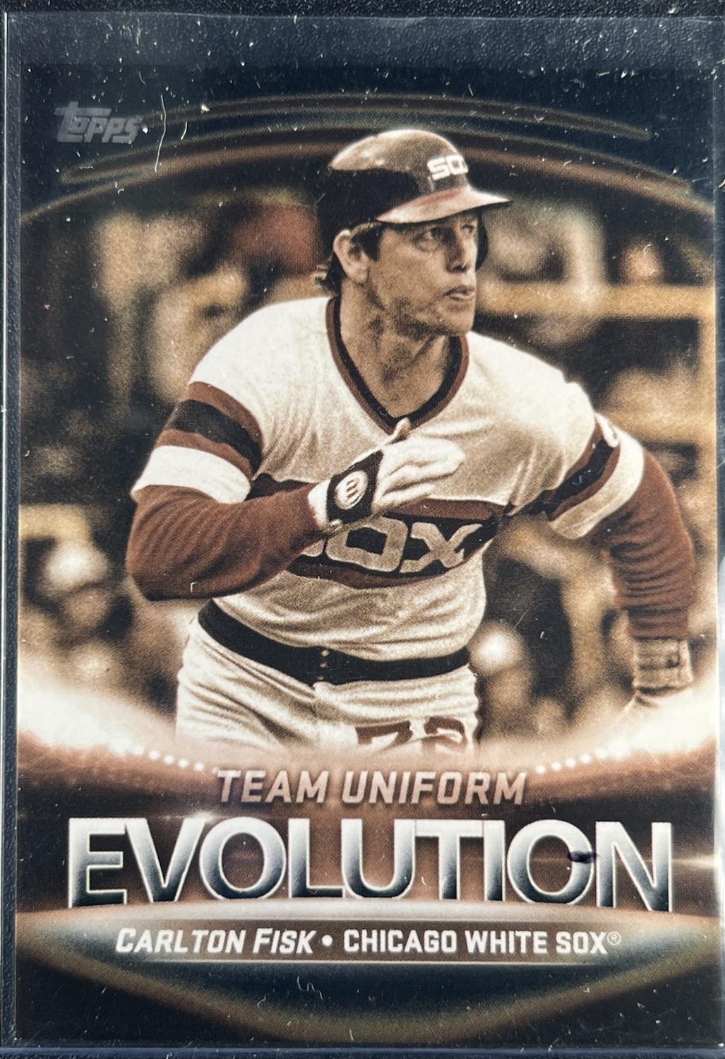 Carlton Fisk / Frank Thomas [Black] #EL-8