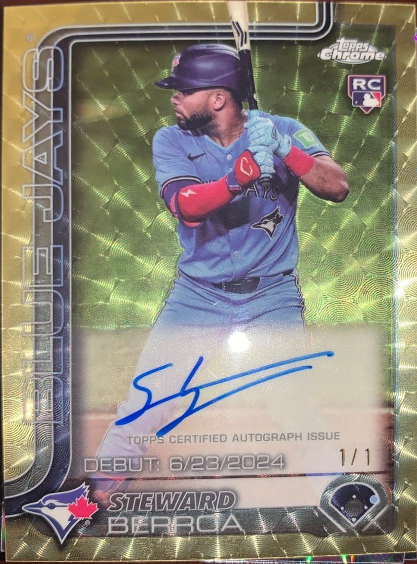 Steward Berroa [SuperFractor] #CRDA-SB