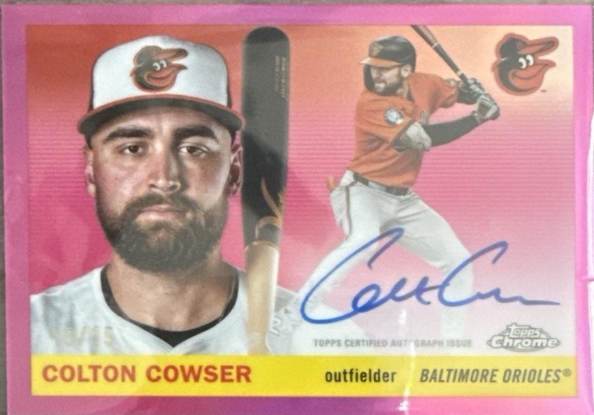 Colton Cowser [Pink] #CPA-CCO