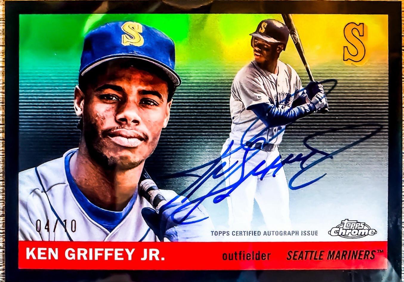 Ken Griffey Jr. [Black Refractor] #CPA-KG