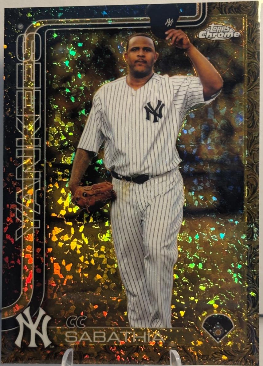CC Sabathia [Gold Mini Diamond] #101