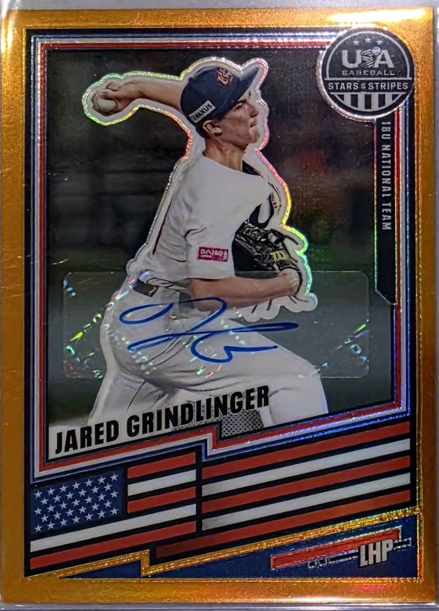 Jared Grindlinger [Gold Signature] #91
