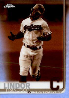Francisco Lindor [Sepia Refractor] #68