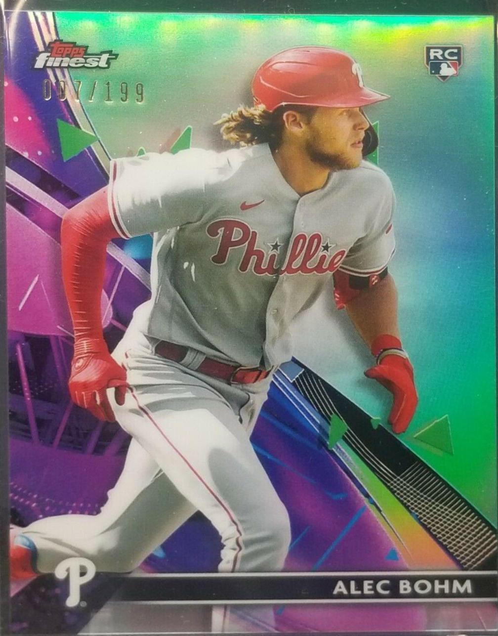 Alec Bohm [Aqua Refractor] #16