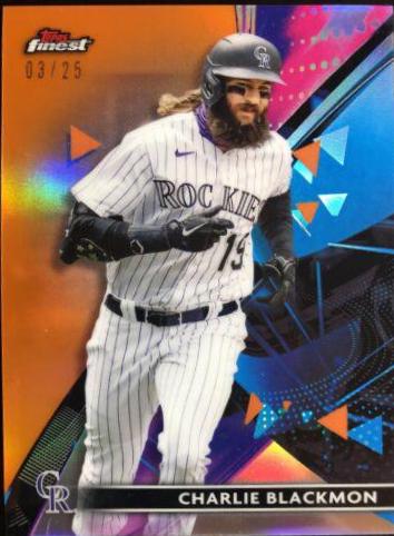 Charlie Blackmon [Orange Refractor] #33