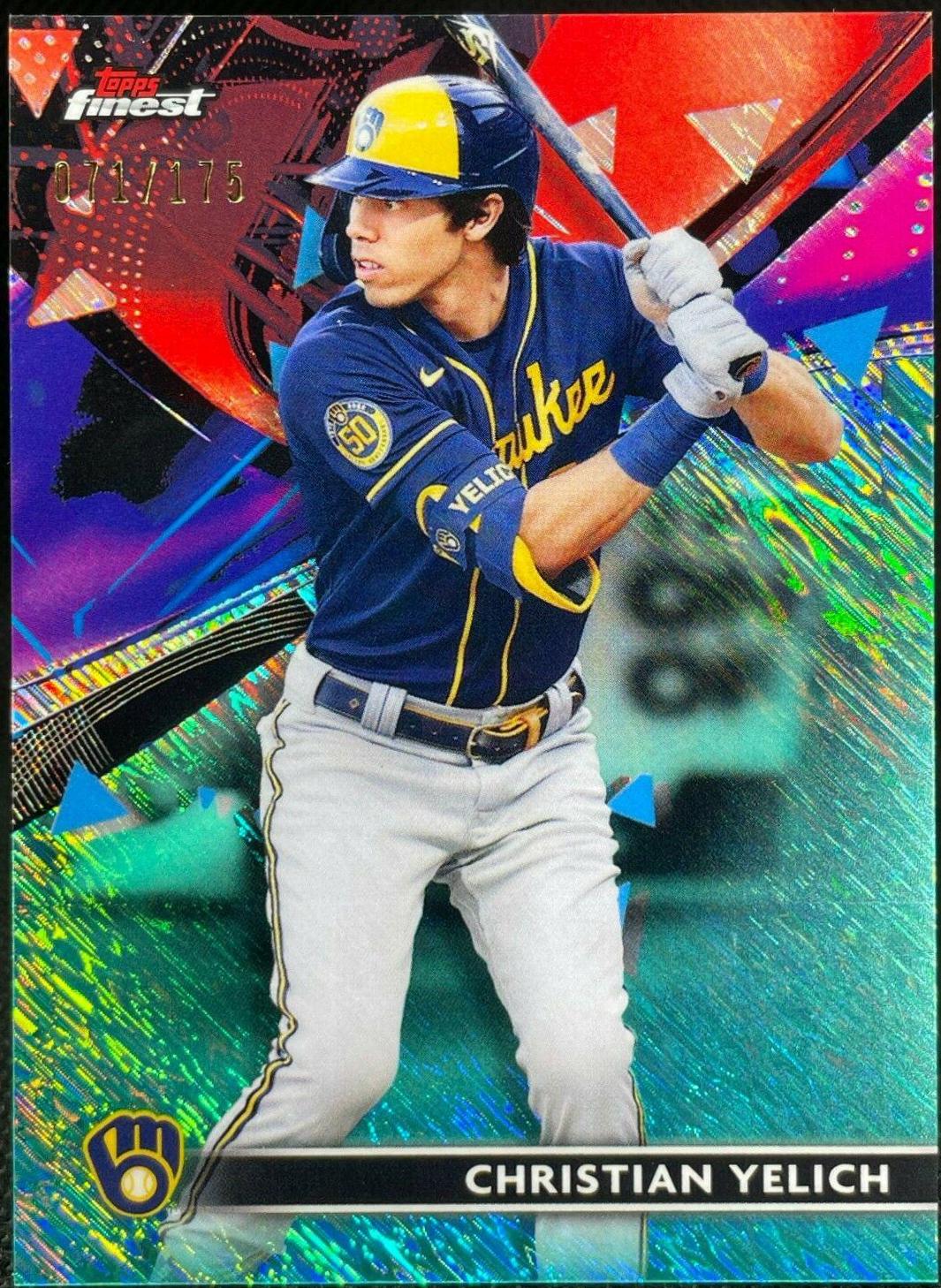 Christian Yelich [Aqua Shimmer Refractor] #88