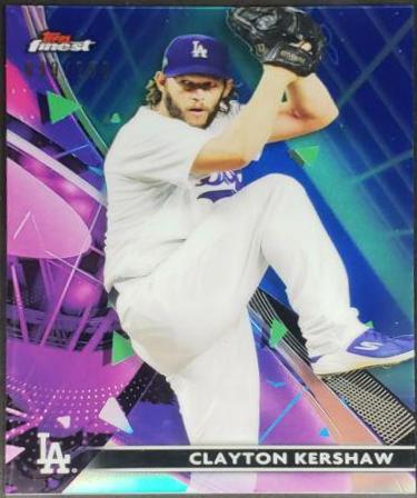 Clayton Kershaw [Purple Aqua Vapor Refractor] #35