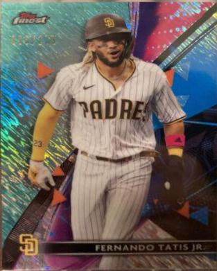 Fernando Tatis Jr. [Aqua Shimmer Refractor] #15