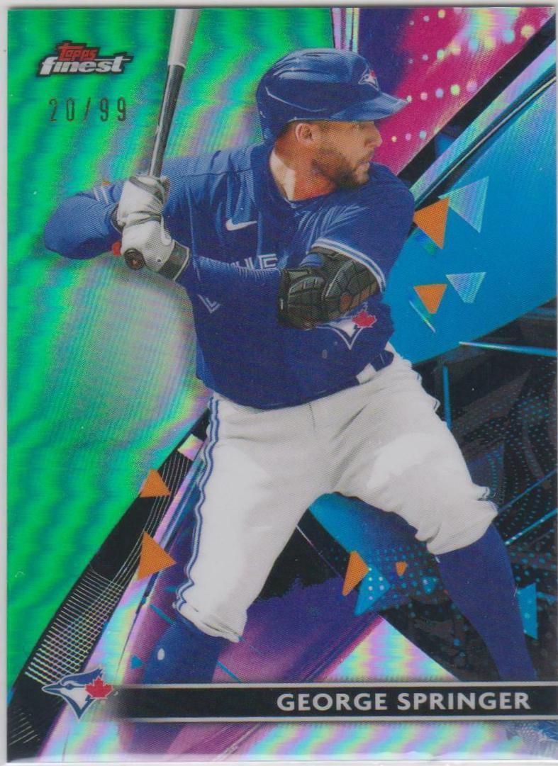 George Springer [Green Refractor] #17