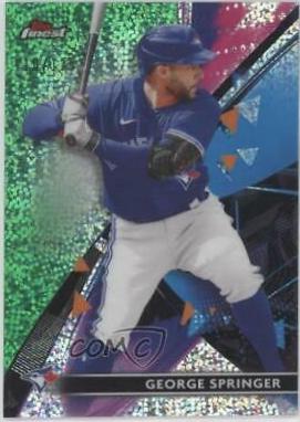 George Springer [Green Speckle Refractor] #17