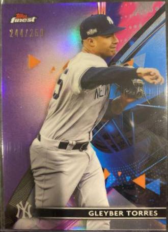 Gleyber Torres [Purple Aqua Vapor Refractor] #27
