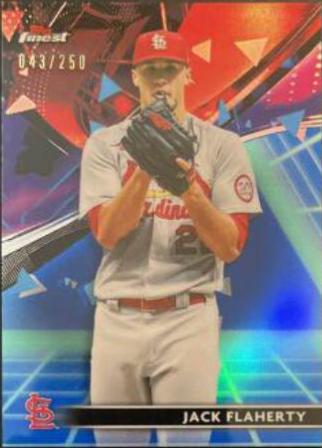 Jack Flaherty [Purple Aqua Vapor Refractor] #87