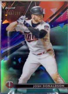 Josh Donaldson [Aqua Shimmer Refractor] #49