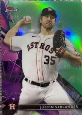 Justin Verlander [Green Refractor] #41