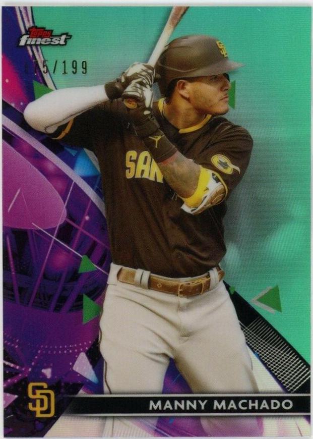 Manny Machado [Aqua Refractor] #31