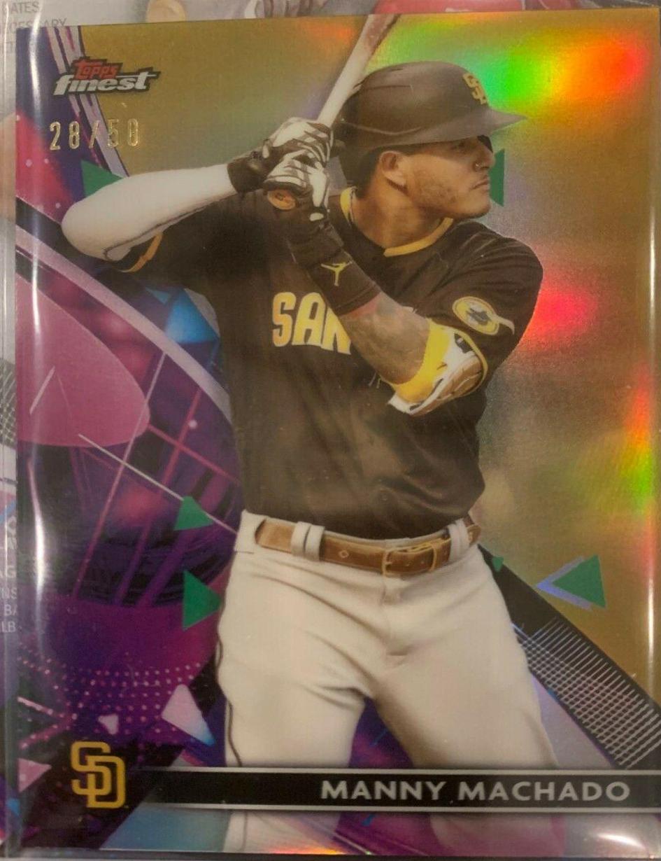Manny Machado [Gold Refractor] #31