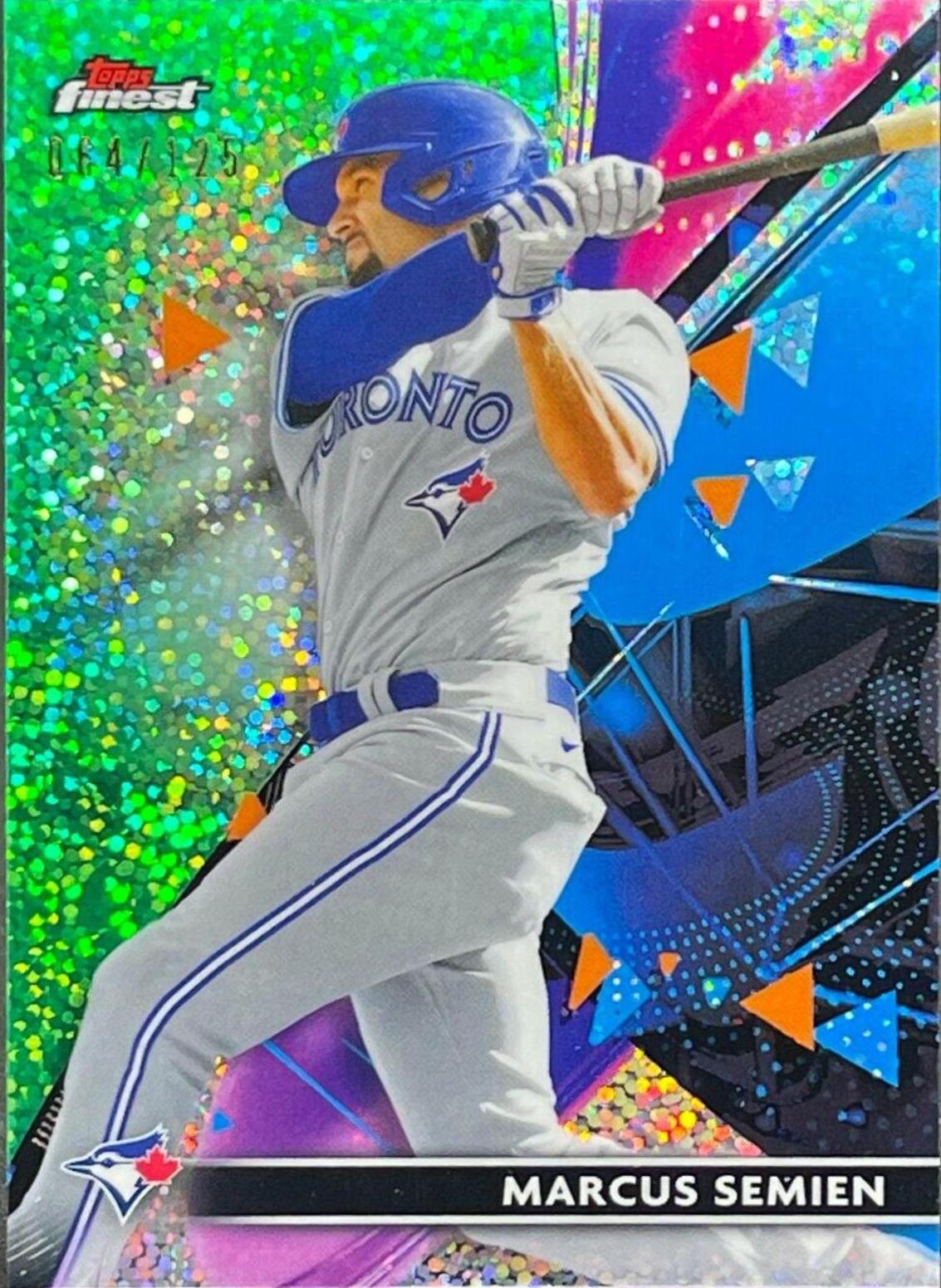 Marcus Semien [Green Speckle Refractor] #84