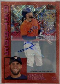 George Springer [Red Refractor] #42