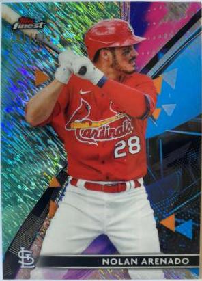 Nolan Arenado [Aqua Shimmer Refractor] #78