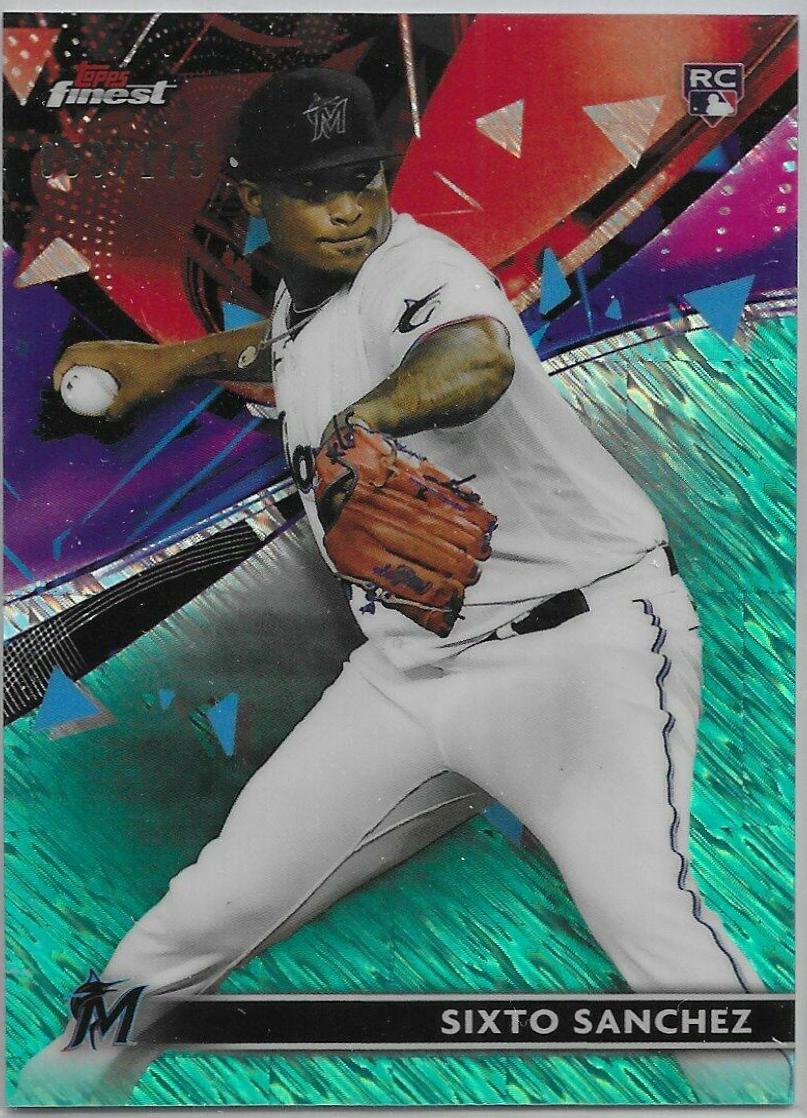 Sixto Sanchez [Aqua Shimmer Refractor] #47