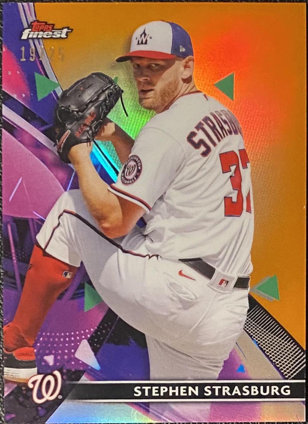Stephen Strasburg [Orange Refractor] #51