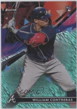 William Contreras [Aqua Shimmer Refractor] #63