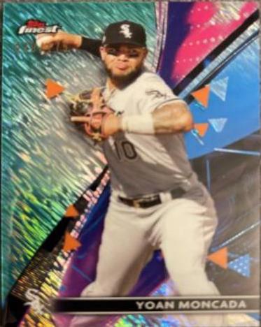 Yoan Moncada [Aqua Shimmer Refractor] #89