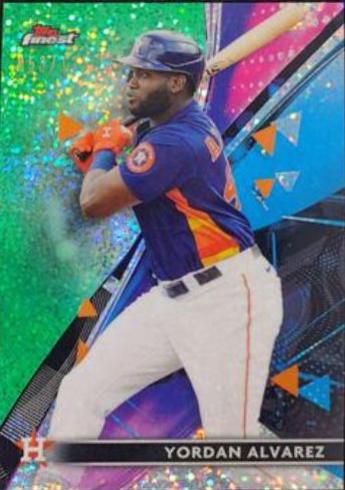 Yordan Alvarez [Green Speckle Refractor] #95