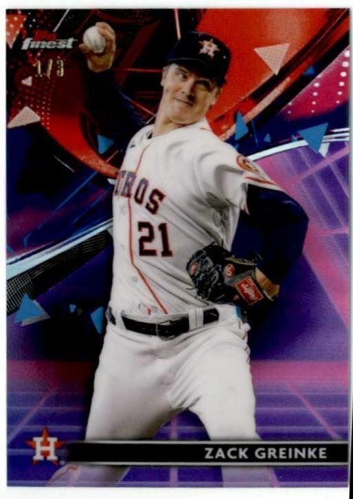 Zack Greinke [Purple Pink Vapor Refractor] #94