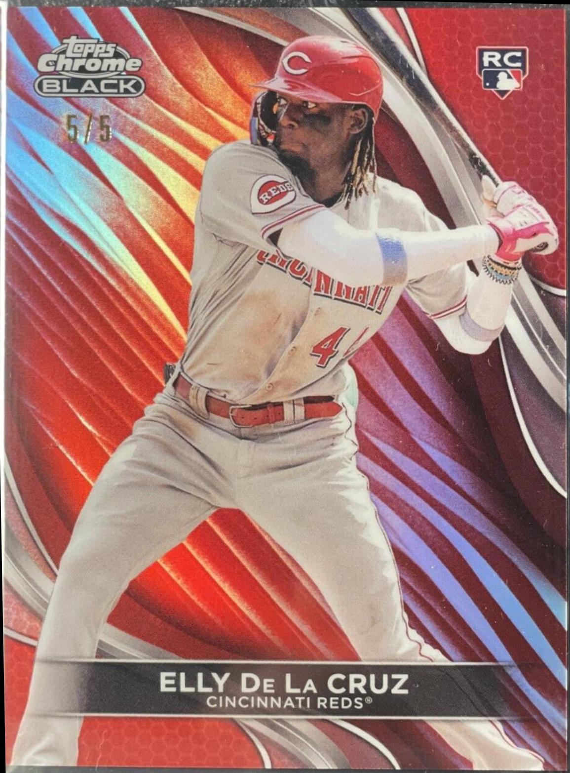 Elly De La Cruz [Red Refractor] #17