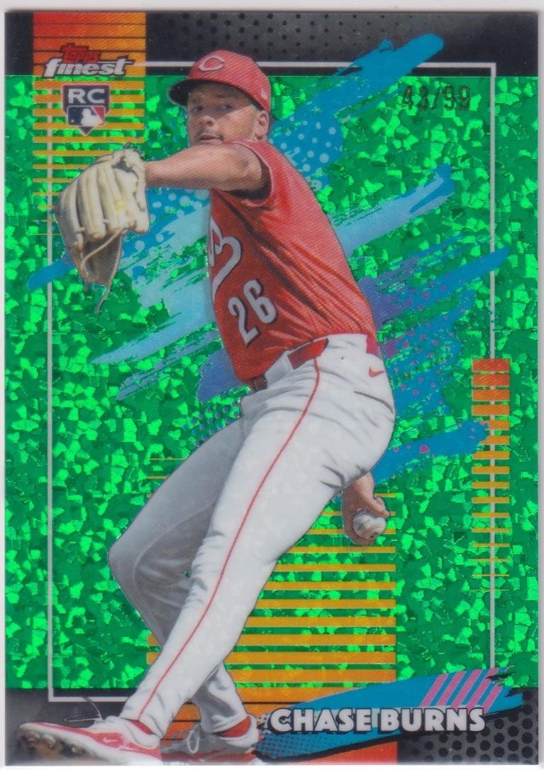 Chase Burns [Green Mini Diamond] #194